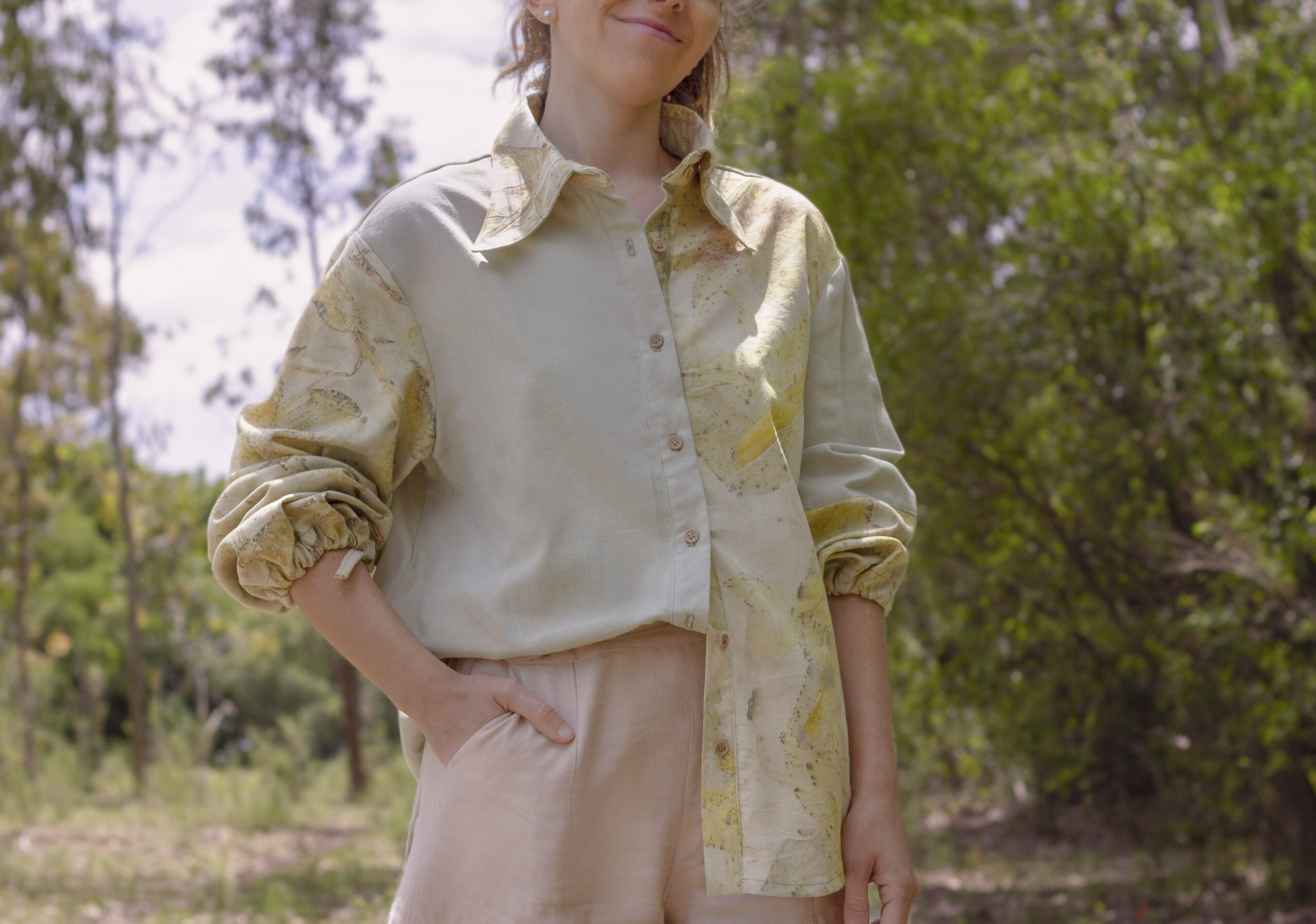 Camisa Pindó verde l