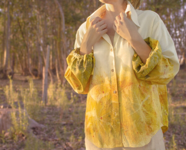 camisa pindó Amarillo Eco