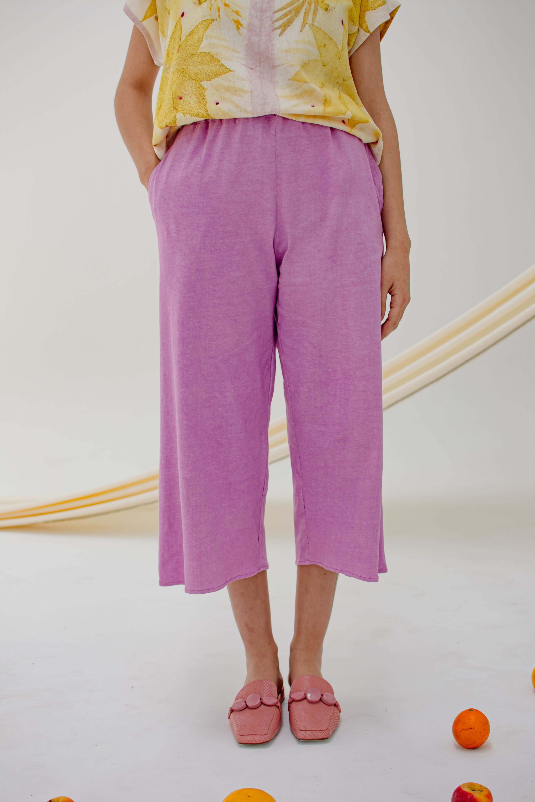 Pantalón Lavanda fucsia m